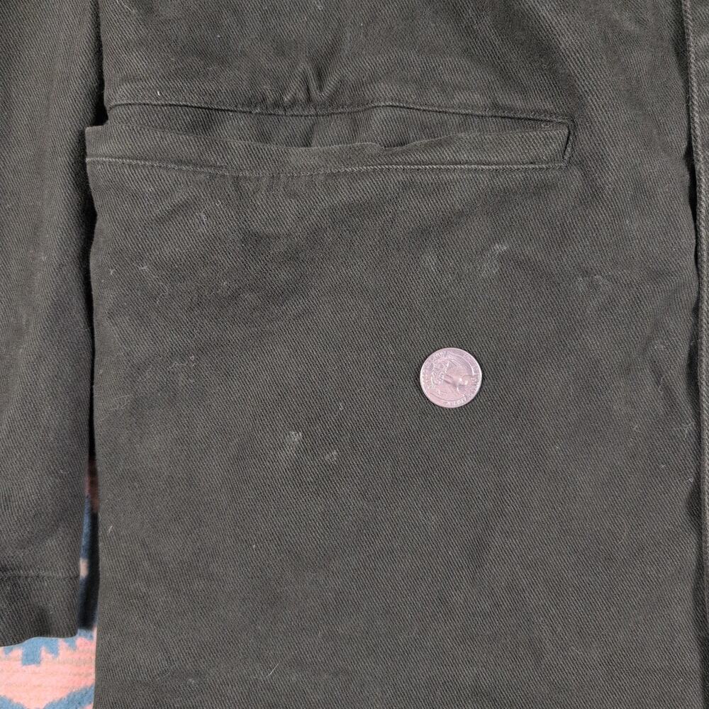 Labo.art Women’s Dark Olive Green Jacket Size 2 100% Cotton Archived Old Label - Picture 8 of 11